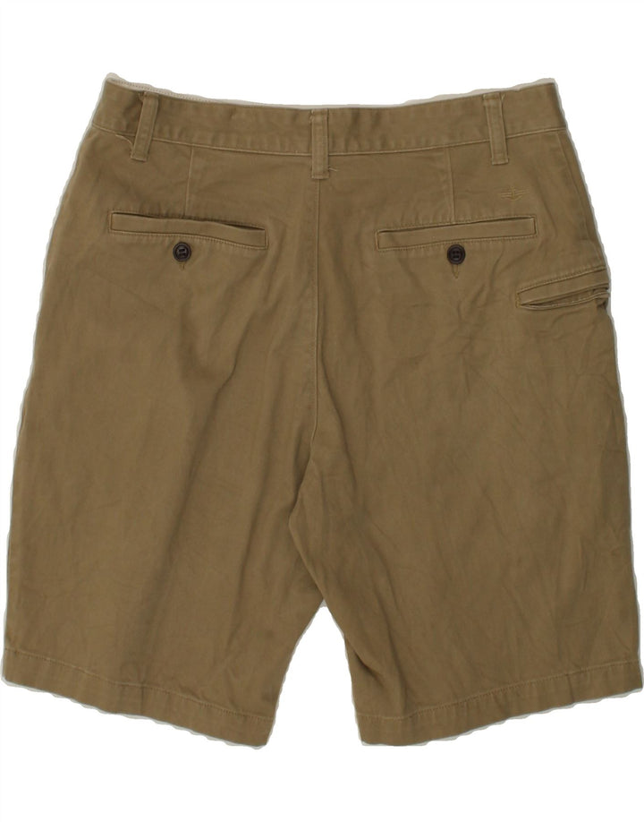 DOCKERS Womens Cargo Shorts W32 Large Brown Cotton Vintage Dockers and Second-Hand Dockers from Messina Hembry 