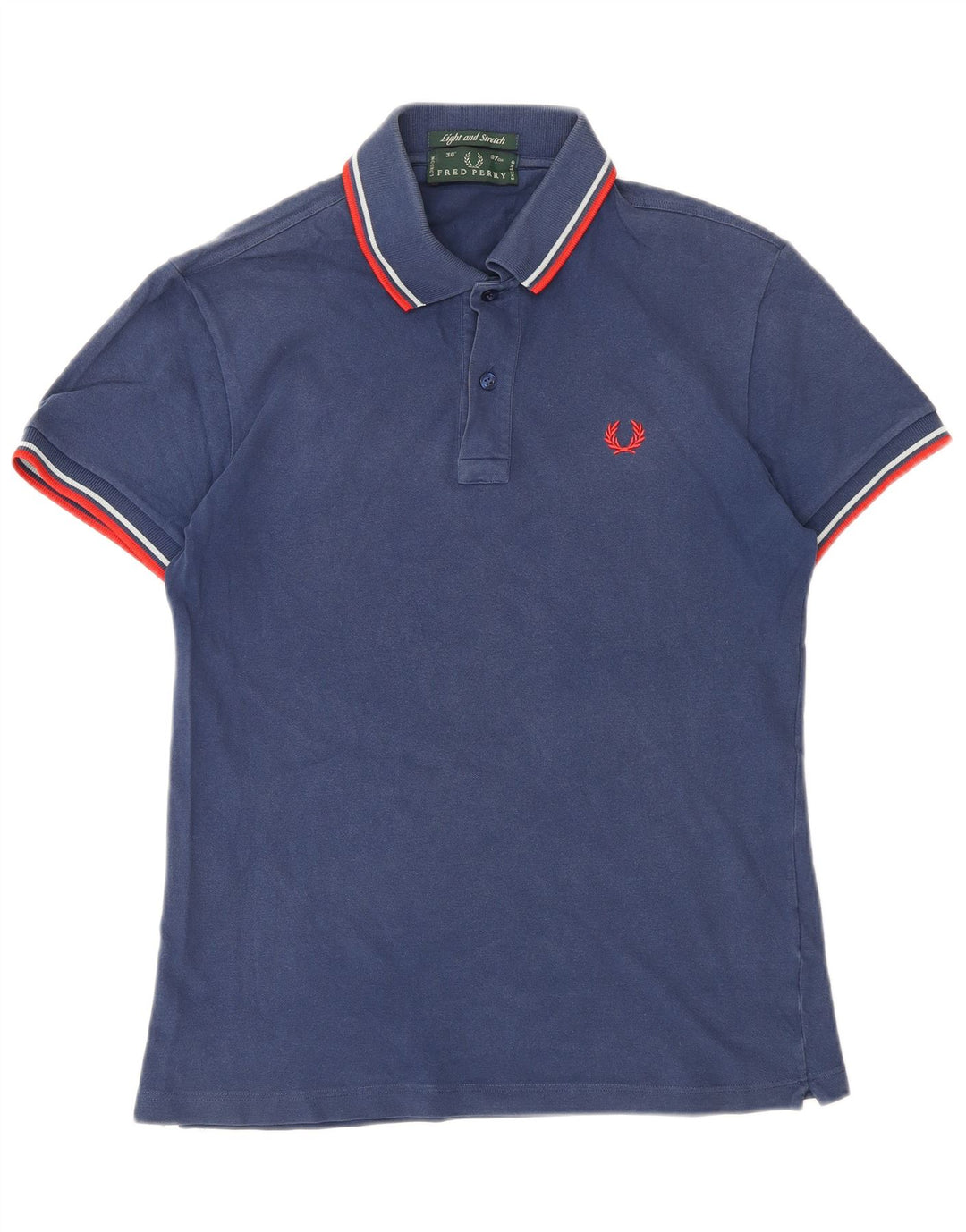 FRED PERRY Poloshirt til mænd Lille marineblå bomuld