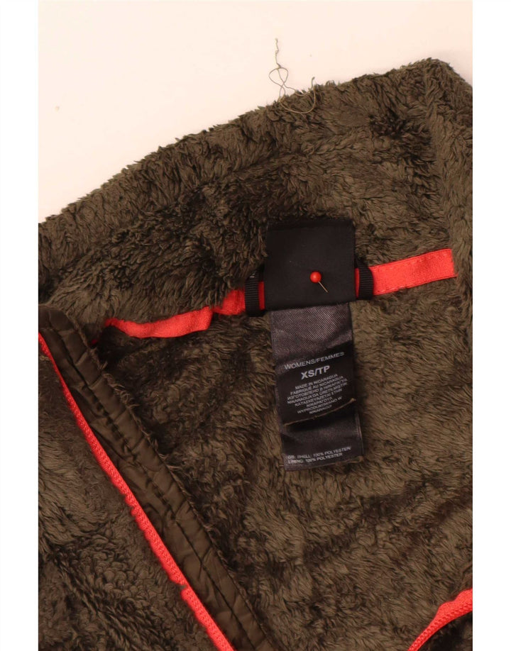 The North Face Fleecejakke til kvinder UK 6 XS Khaki Polyester