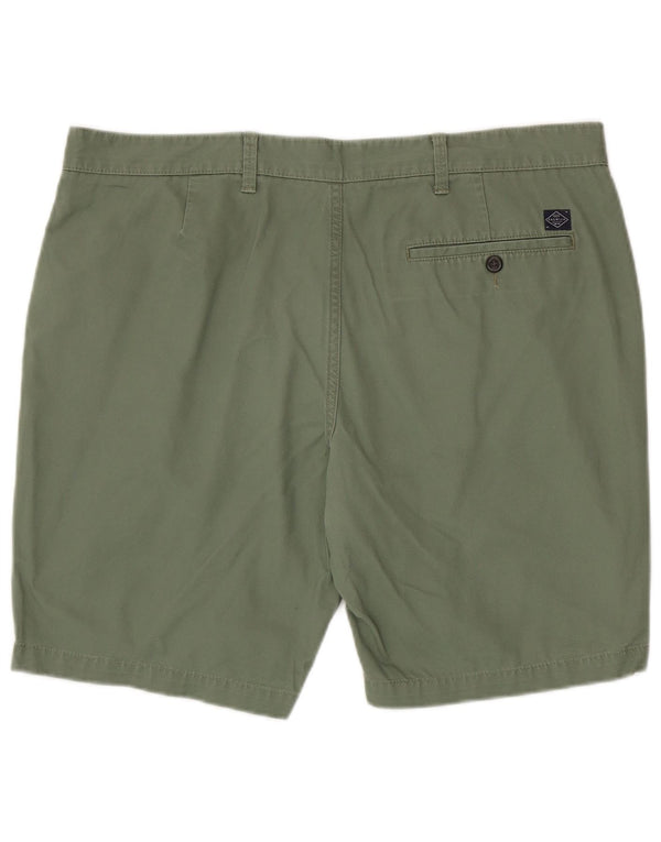 Marks & Spencer Herre Chino Shorts W38 XL Grøn Bomuld