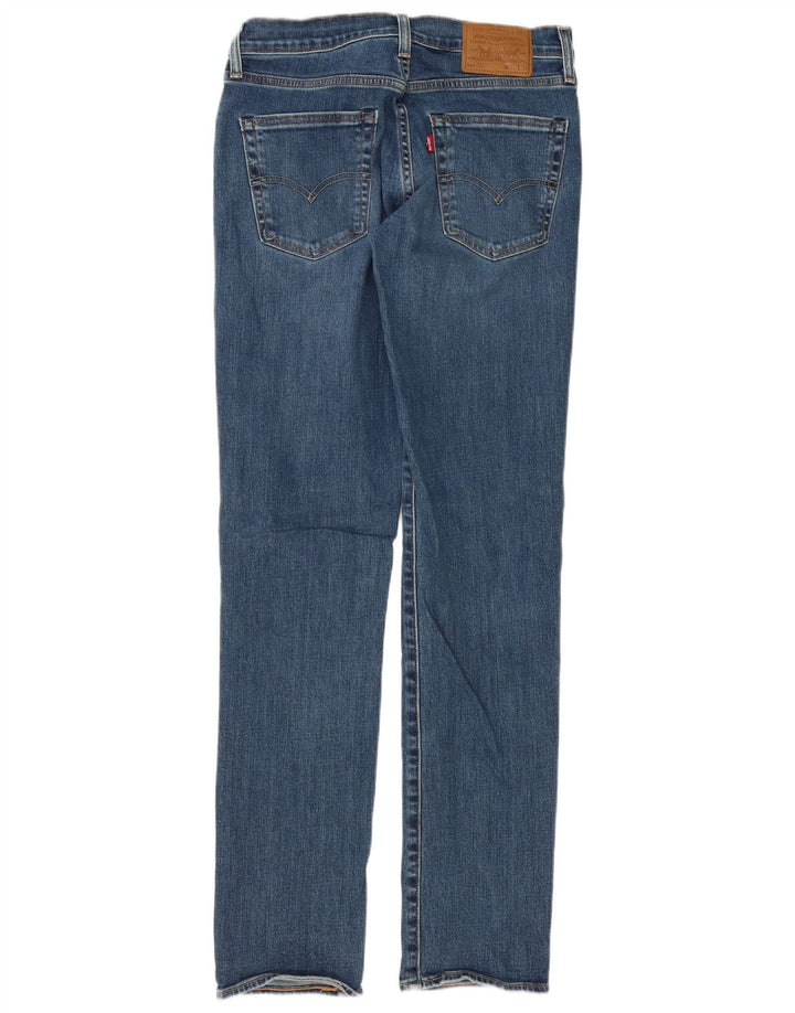 Levi's Herre 511 Slim Jeans W31 L34 Blå Bomuld