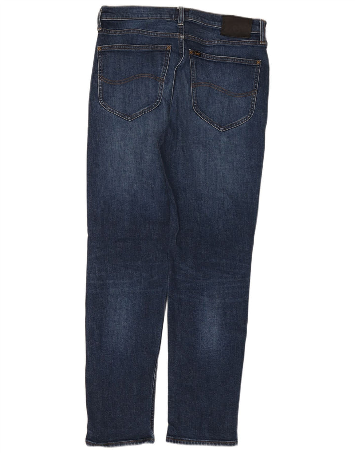 Lee Herre Austin Tapered Jeans W31 L32 Blå Bomuld