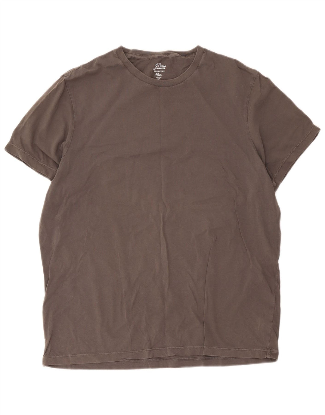 J. Crew Herre Broken In T-Shirt Top XL Grå Bomuld
