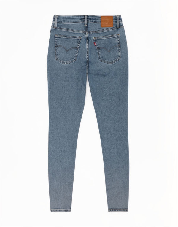 Levi's Dame 721 Skinny Jeans med høj talje W27 L28 Blå
