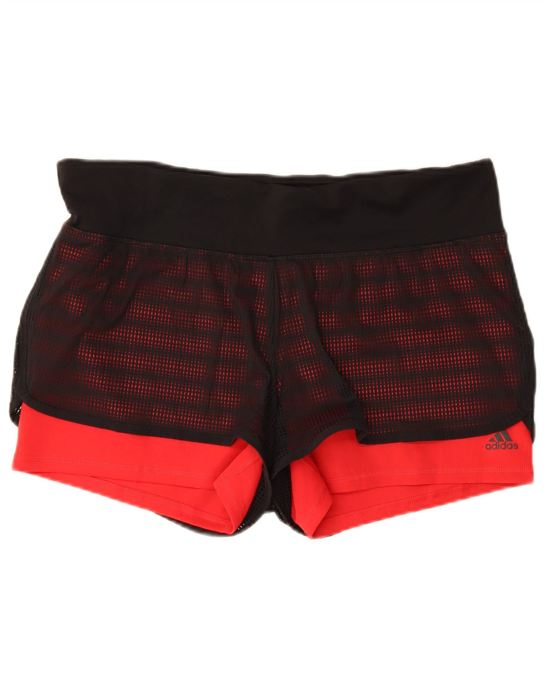 ADIDAS Womens Climalite Sport Shorts UK 20/22 XL  Black Polyester