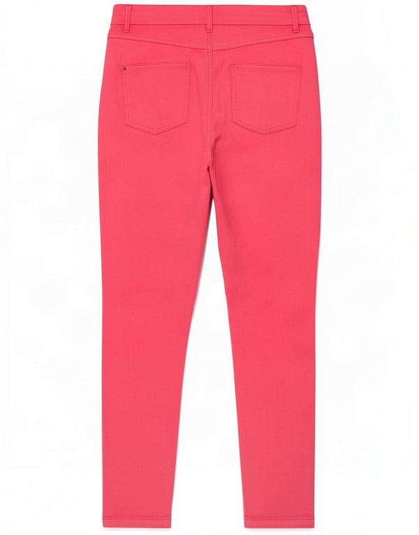 Marks & Spencer Dame Jegging Jeans UK 12 Medium W30 L29 Pink Bomuld