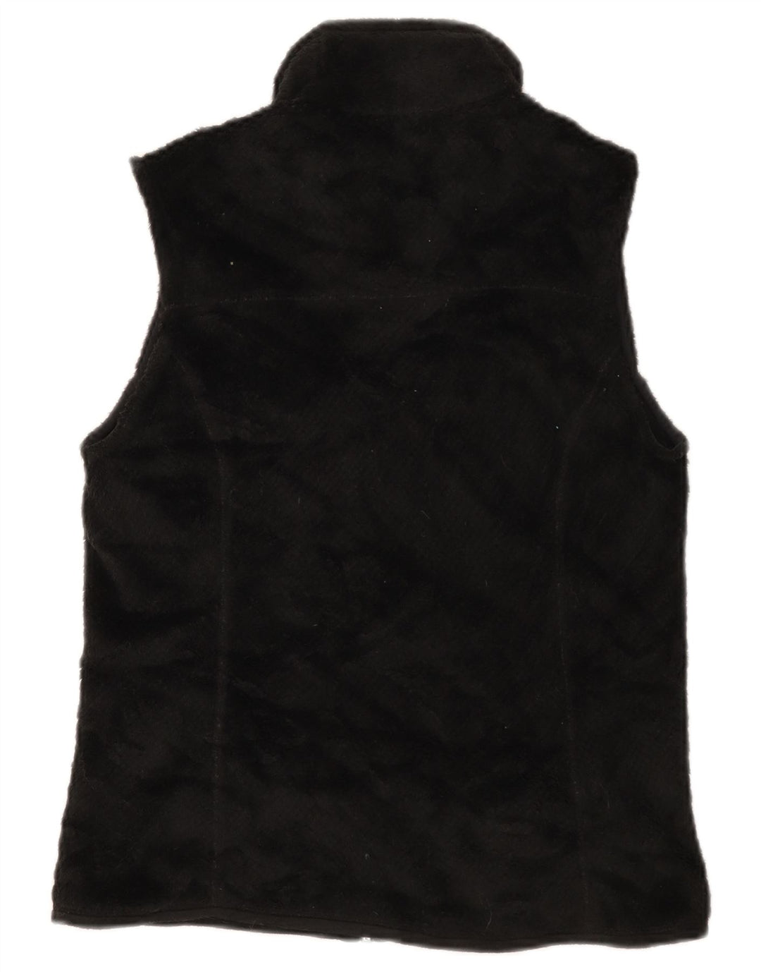 Patagonia Dame Fleece Gilet UK 12 Medium Sort Polyester