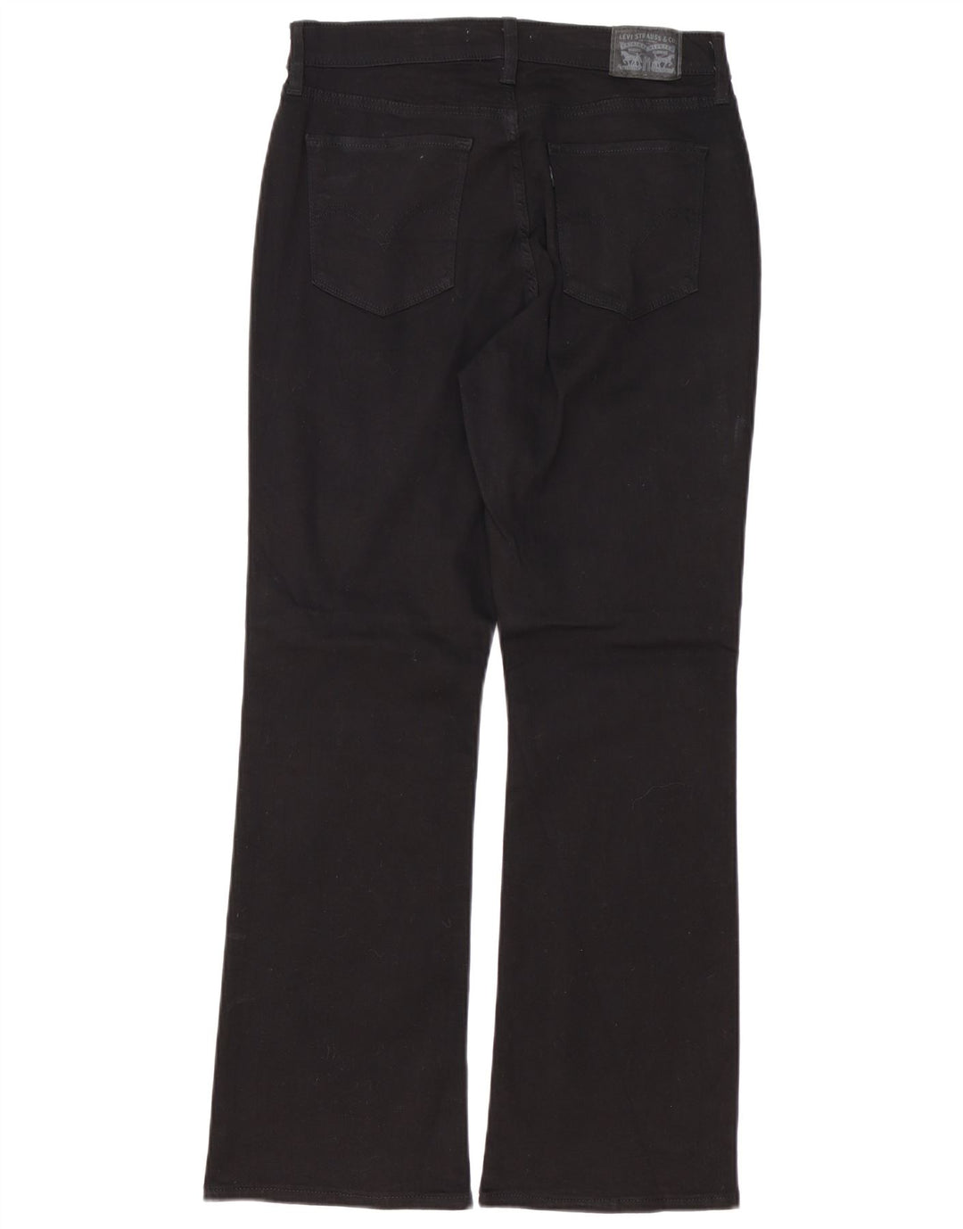 LEVI'S Dame Classic Bootcut Jeans US 8 Medium W30 L29 Sort Bomuld