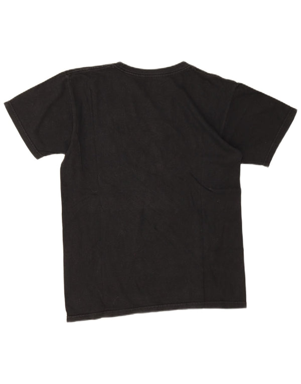 Hard Rock Cafe Herre New York Grafisk T-Shirt Top Lille Sort Bomuld