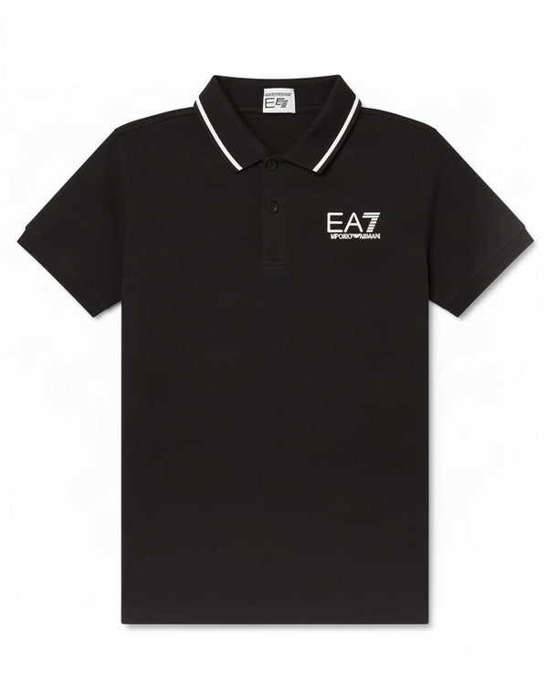 Emporio Armani drenge poloskjorte 13-14 år sort bomuld
