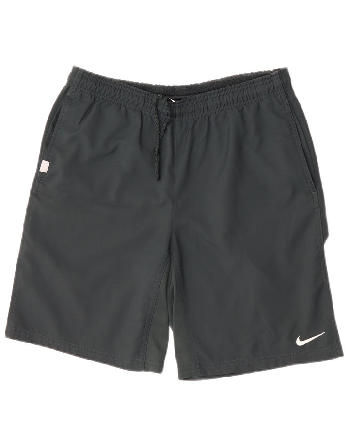 Nike Herre Dri Fit Sportshorts Små Grå Polyester