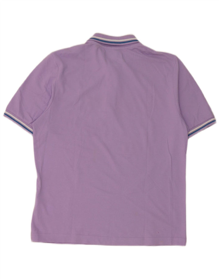 Kappa herre poloshirt Medium lilla bomuld