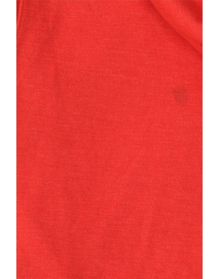 UNDER ARMOUR Drenge hættetrøje 15-16 år XL Rød Bomuld