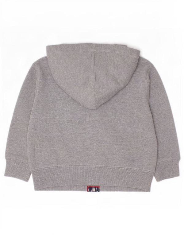 Tommy Hilfiger Baby Boys Hættetrøje med lynlås 18-24 måneder Grå Flecked