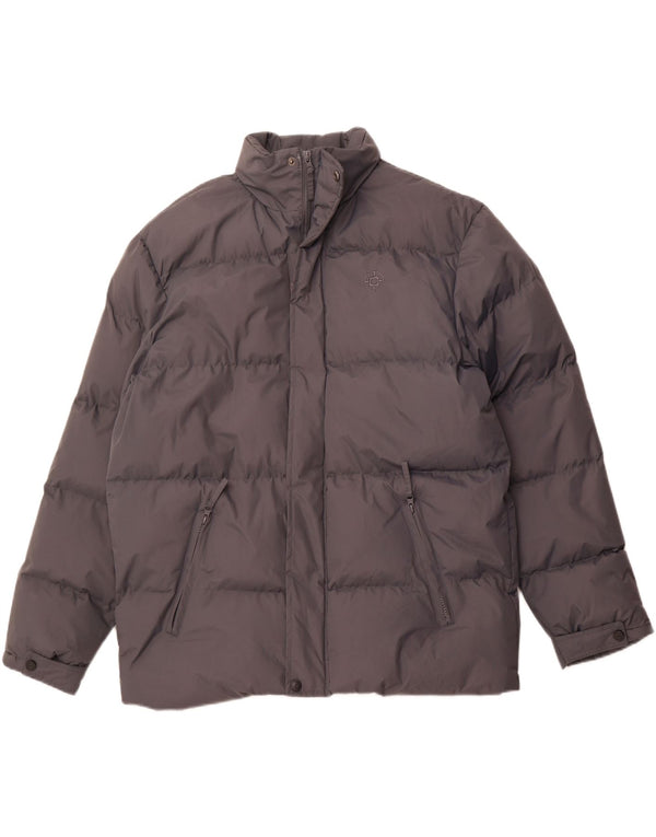 COAST GUARD Polstret herrejakke UK 40 Large Grå Polyester