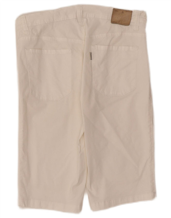 Jeckerson Casual Shorts til kvinder W30 Medium White Bomuld