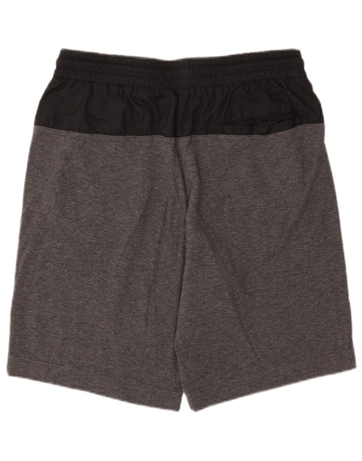 Nike sportsshorts til mænd, store grå flækkede bomuld