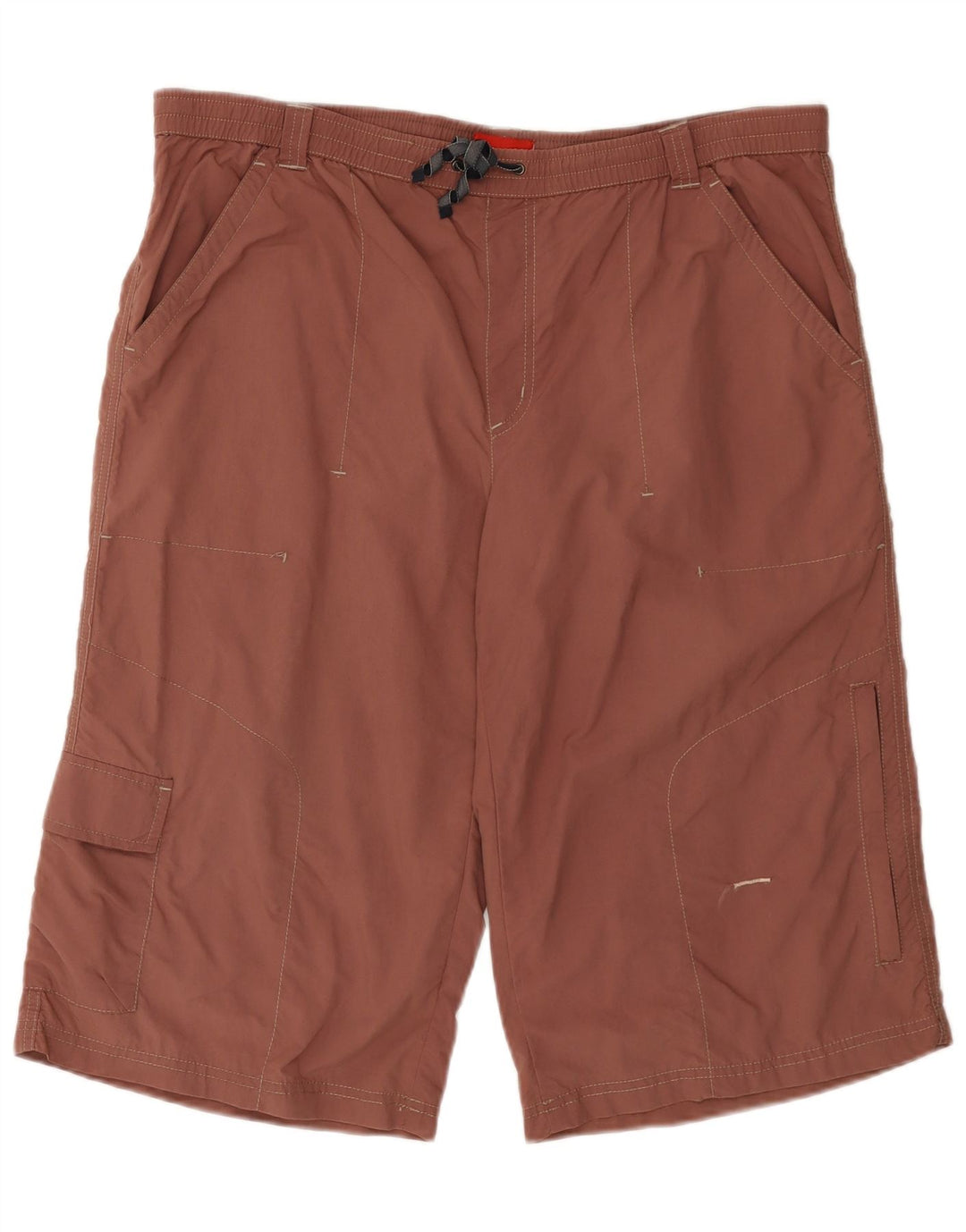 Diadora Sportshorts til mænd Stor rødbrun polyamid