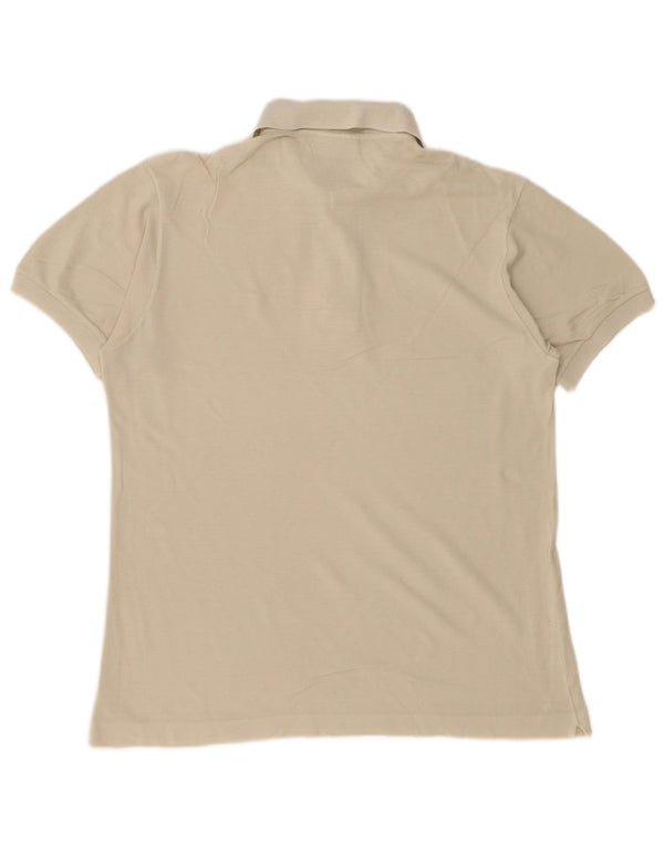 Lacoste Polo skjorte til mænd størrelse 4 Medium Beige Bomuld