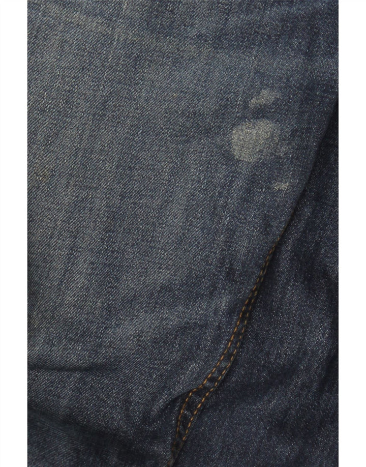 Levi's Herre 514 Straight Jeans W32 L30 Marineblå Bomuld