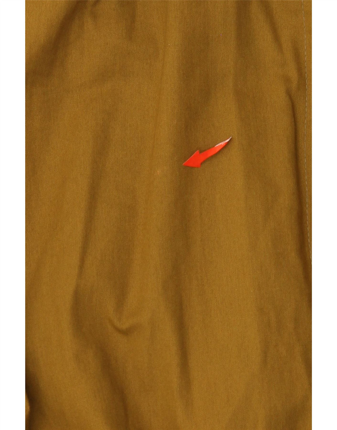 VINTAGE Oversized overfrakke til kvinder UK 10 Small Khaki Acetate