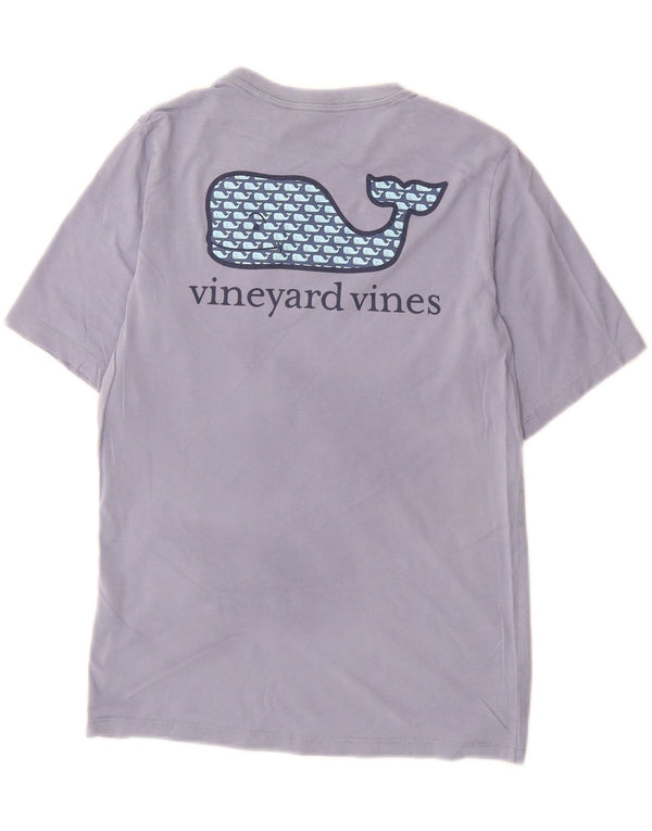 VINEYARD VINES Grafisk T-shirt drenge 12-13 år Medium Lilla Bomuld