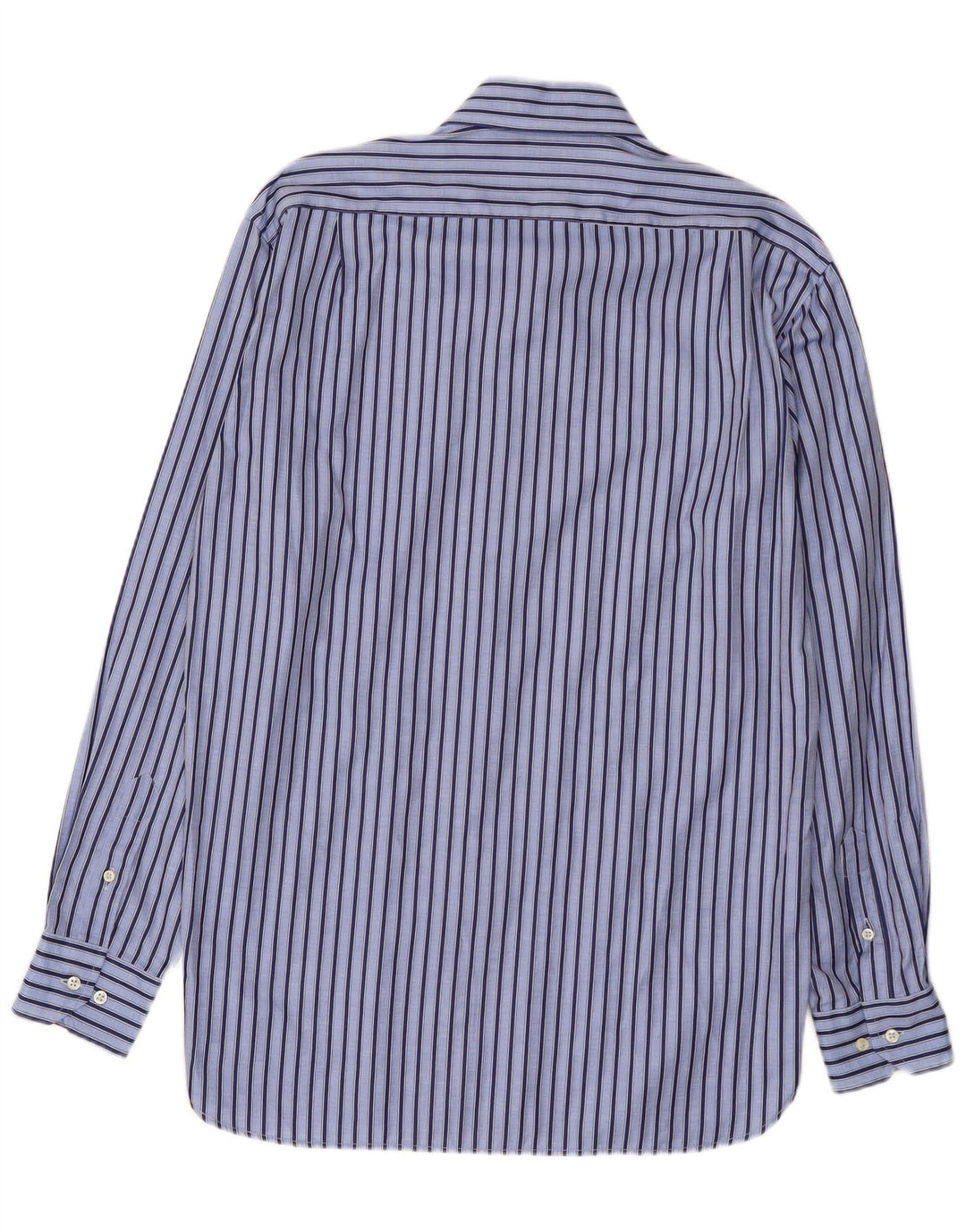 Massimo Dutti Herreskjorte Str 42 16 1/2 Stor Blå Stribet