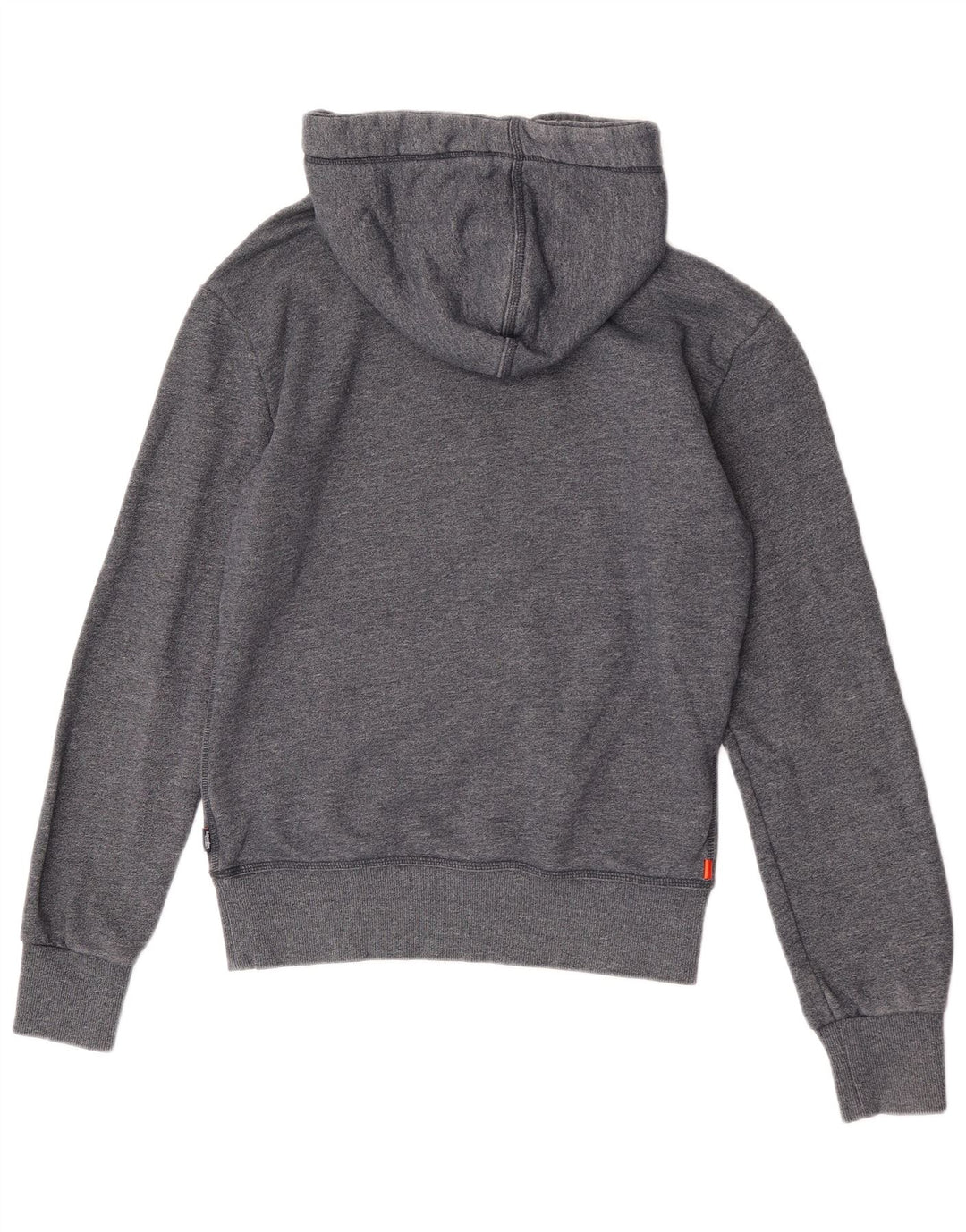 Superdry Grafisk hættetrøje til mænd, lille grå bomuld
