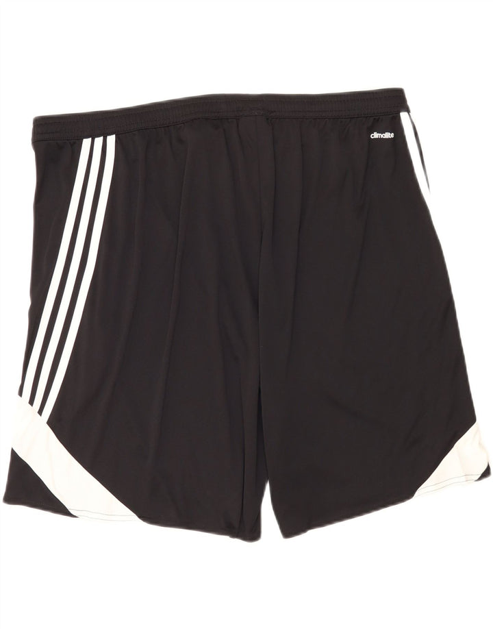 Adidas Herre Climalite Sport Shorts 2XL Sort Colourblock Polyester