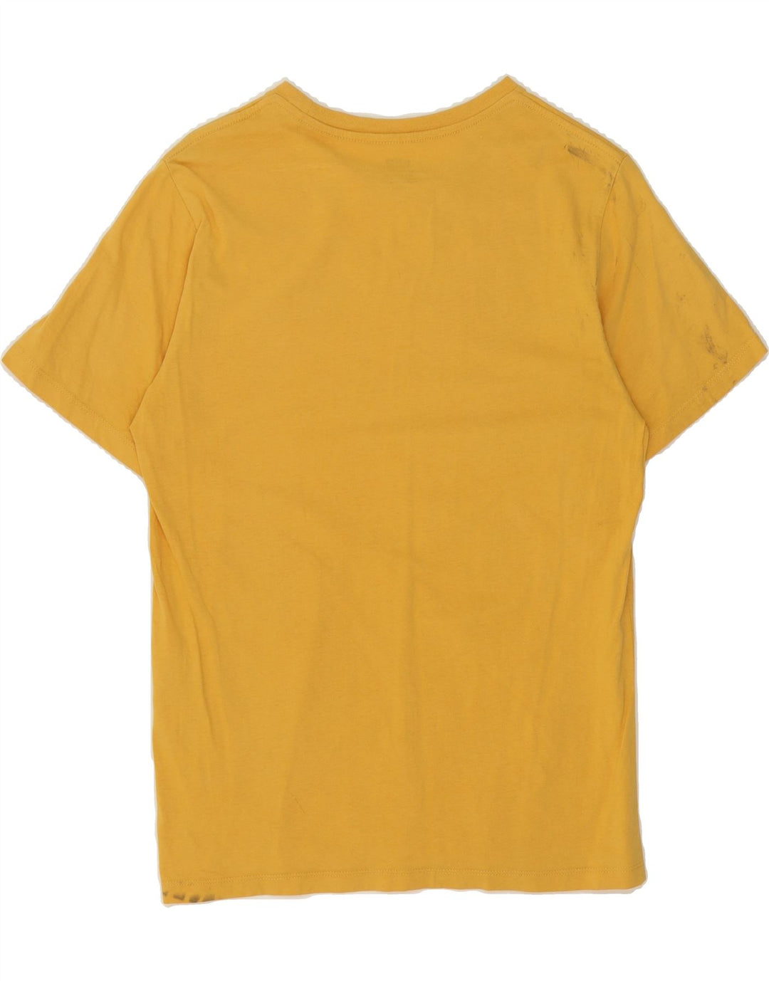 LEVI'S Womens T-Shirt Top UK 10 Small Yellow Cotton Vintage Levi's and Second-Hand Levi's from Messina Hembry 