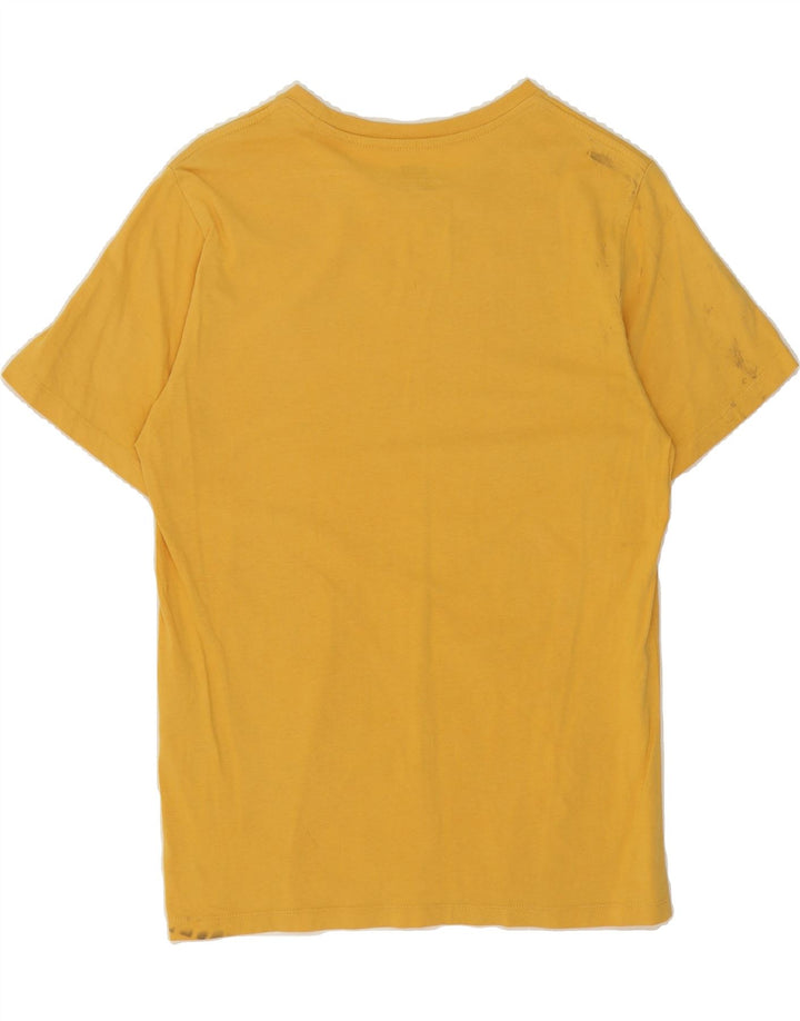 LEVI'S Womens T-Shirt Top UK 10 Small Yellow Cotton Vintage Levi's and Second-Hand Levi's from Messina Hembry 