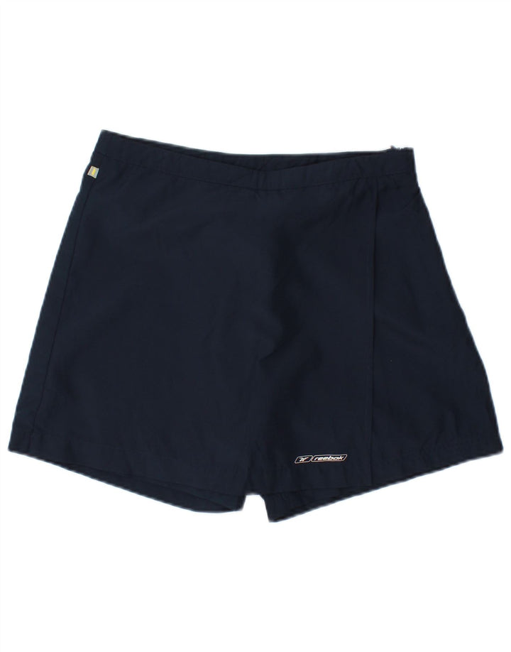 Reebok Womens Skort UK 10 Small Navy Blue Polyester