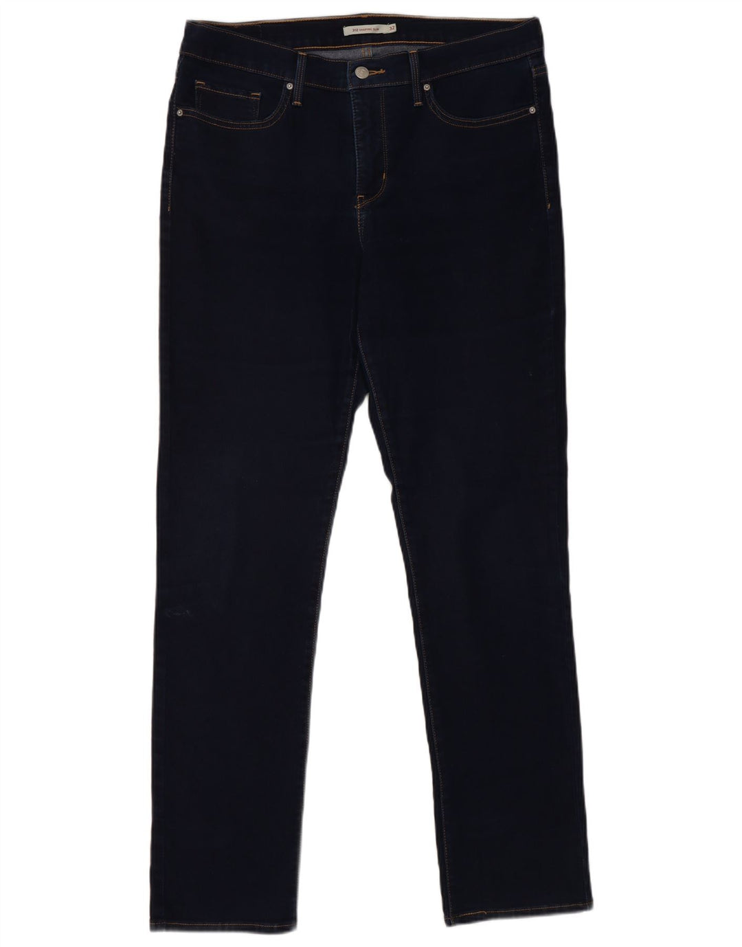 Levi's Dame 312 Shaping Slim Jeans W32 L32 Marineblå Bomuld