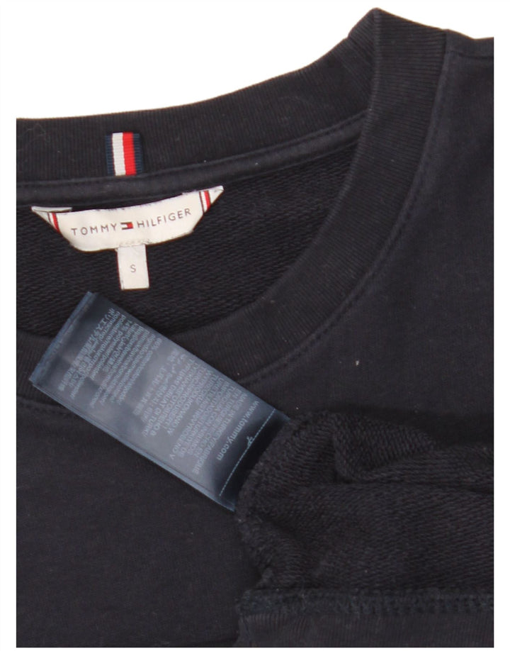 Tommy Hilfiger Grafisk sweatshirt til mænd, lille marineblå bomuld
