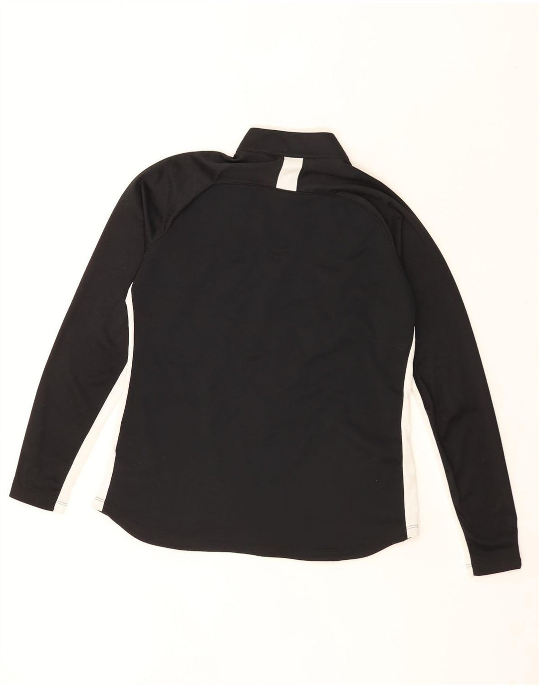 Nike Dri Fit Sweatshirt med lynlås til mænd Medium Sort Colourblock
