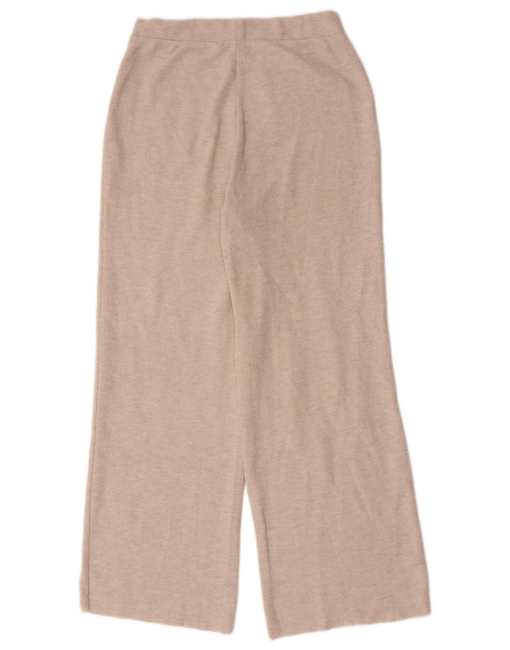 Zara Træningsdragtsbukser til kvinder UK 12 Medium Beige Polyester
