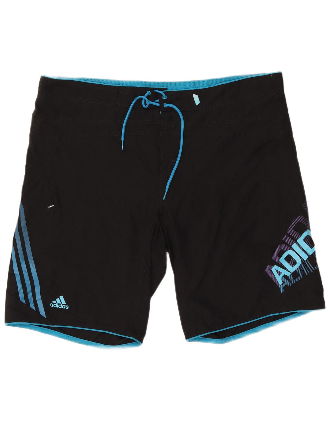 ADIDAS Grafiske svømmeshorts til mænd XL sort polyester