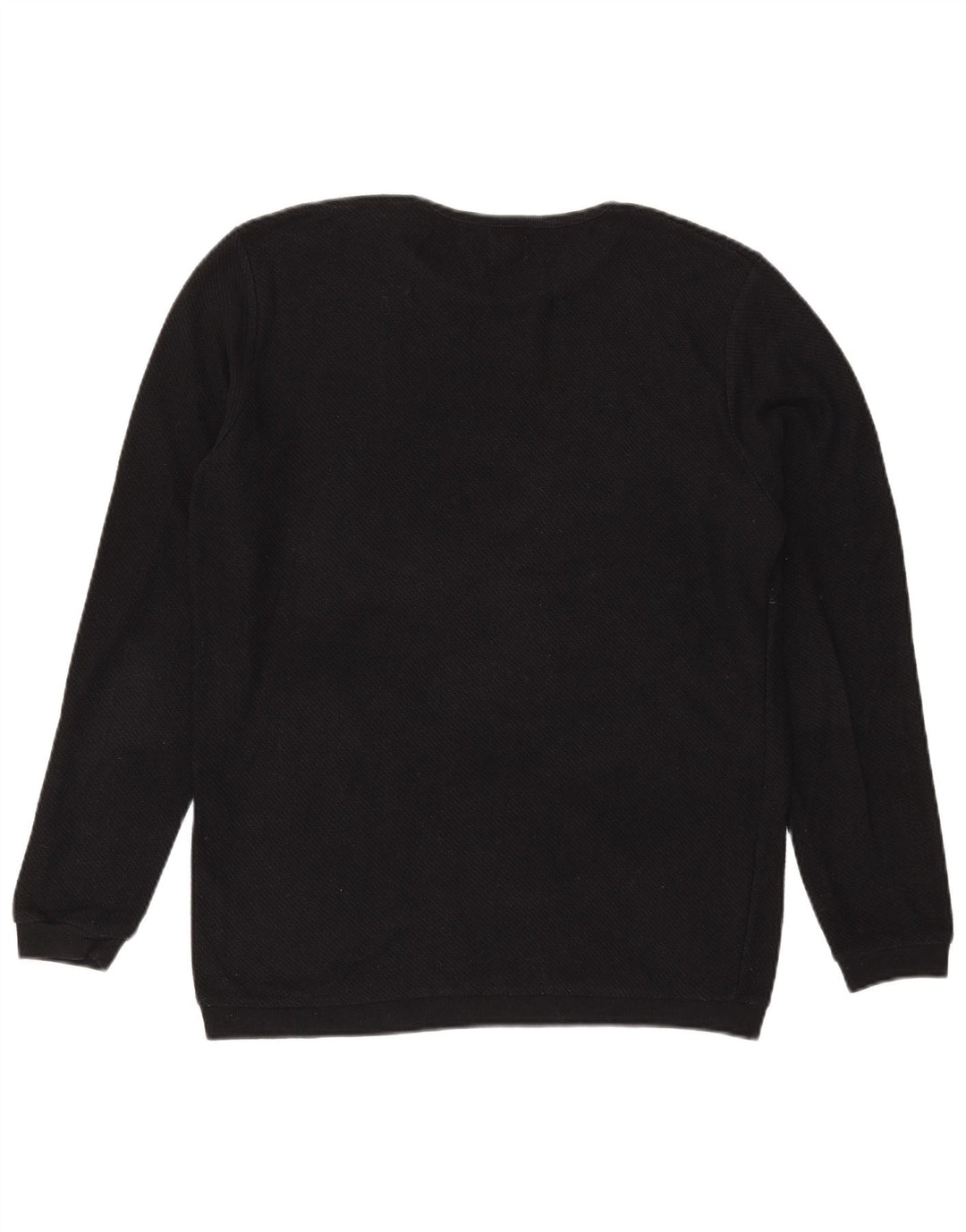 Zara Herre sweater med rund hals XL sort polyester