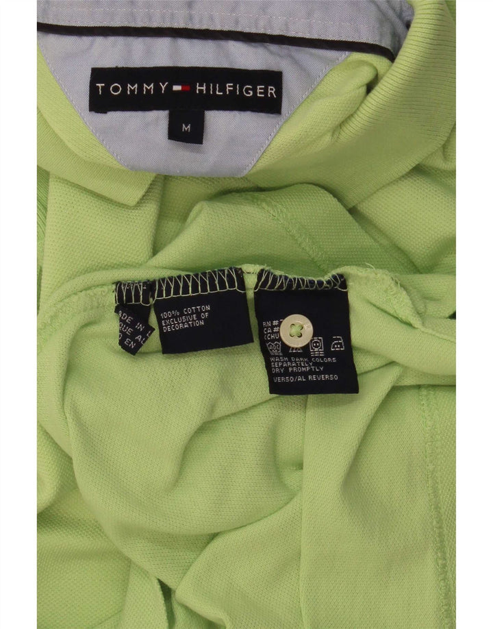 Tommy Hilfiger Herre poloshirt Medium Grøn Bomuld