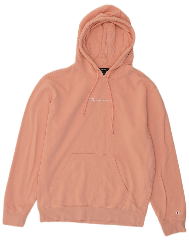 Champion Herre grafisk hættetrøje Jumper Medium Pink Bomuld