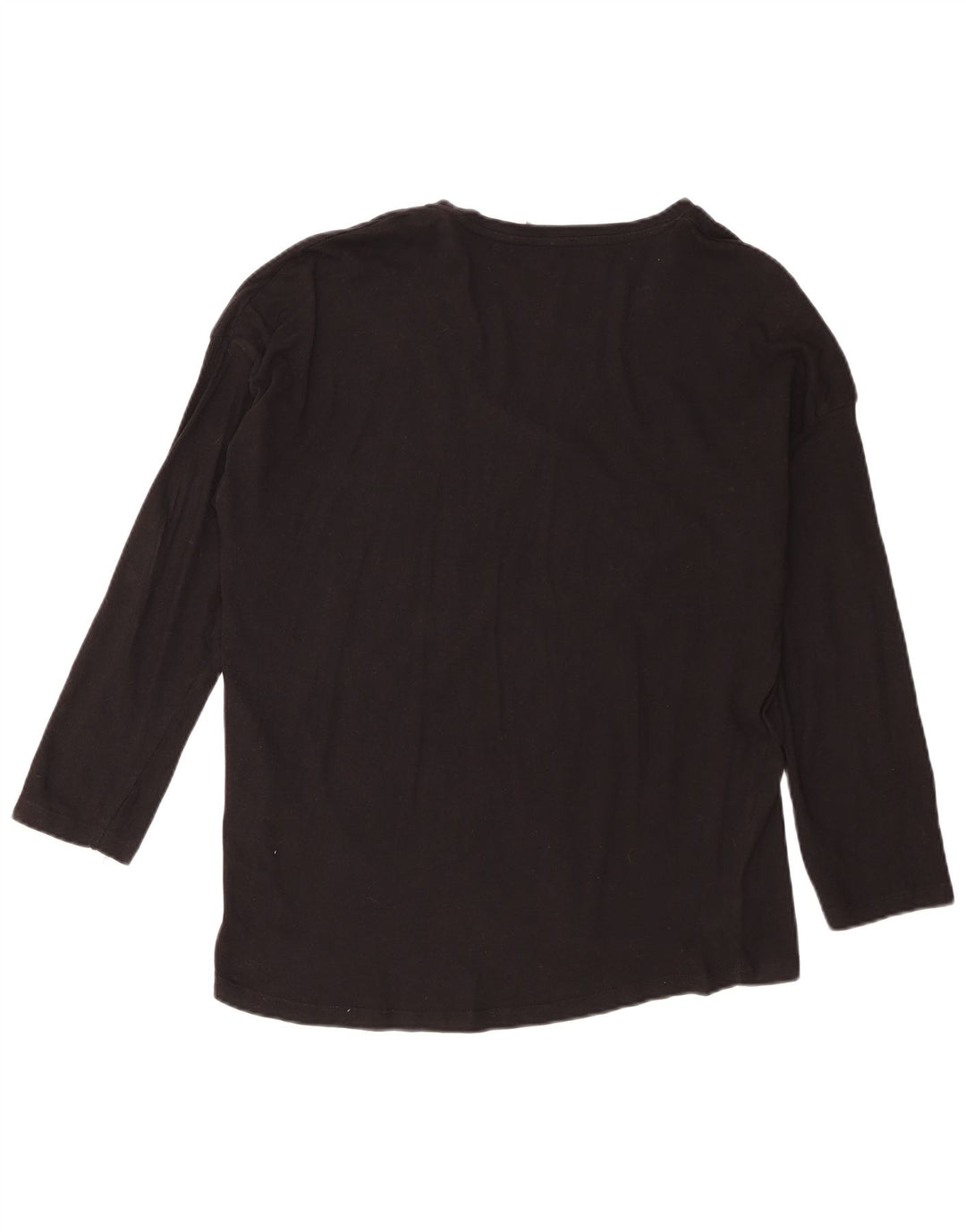 Zara Dame Trafaluc Oversized Top 3/4 ærme UK 10 Lille Sort