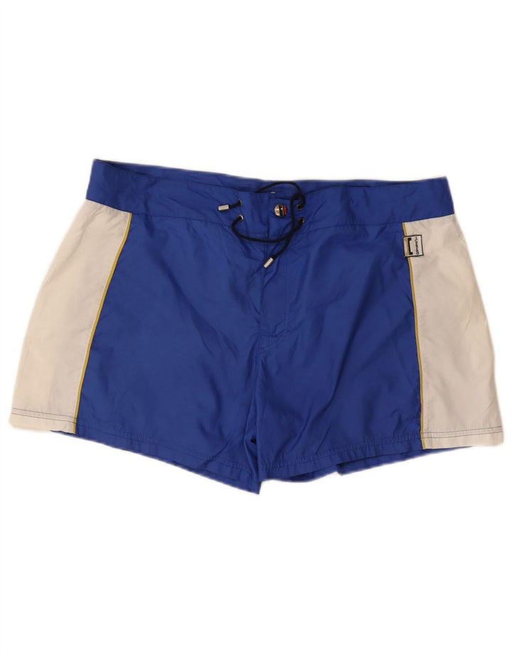 Iceberg Herre svømmeshorts 2XL Blå Colourblock Polyester