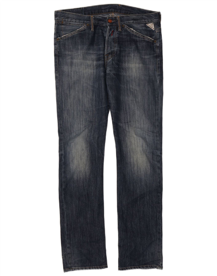Replay Herre Slim Jeans W32 L32 Blå Bomuld