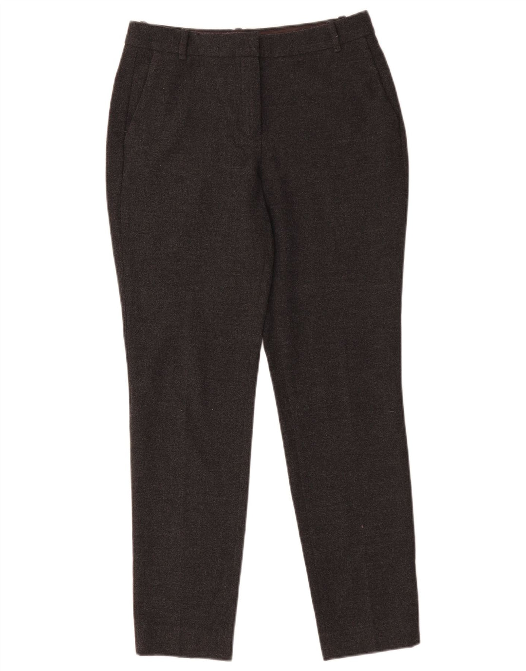 Massimo Dutti Dame Slim Chino Bukser EU 38 Small W30 L29 Grå Polyester