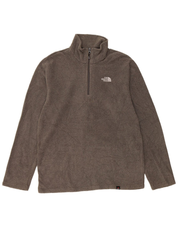 The North Face Herre lynlåshals Fleece Jumper Medium Grå Polyester