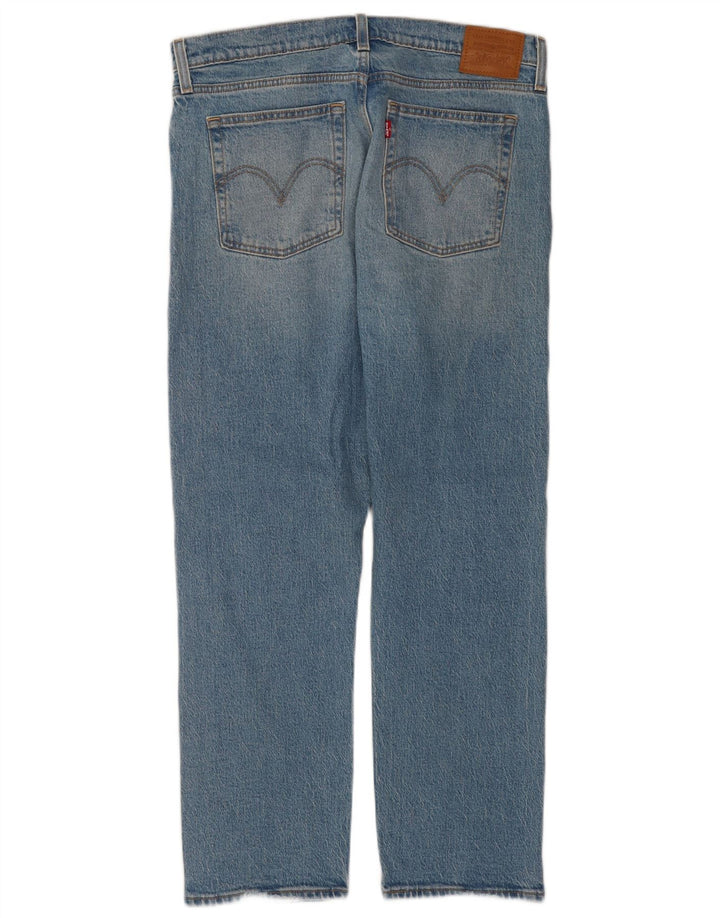 Levi's Dame Wedgie Straight Jeans W31 L28 Blå Bomuld