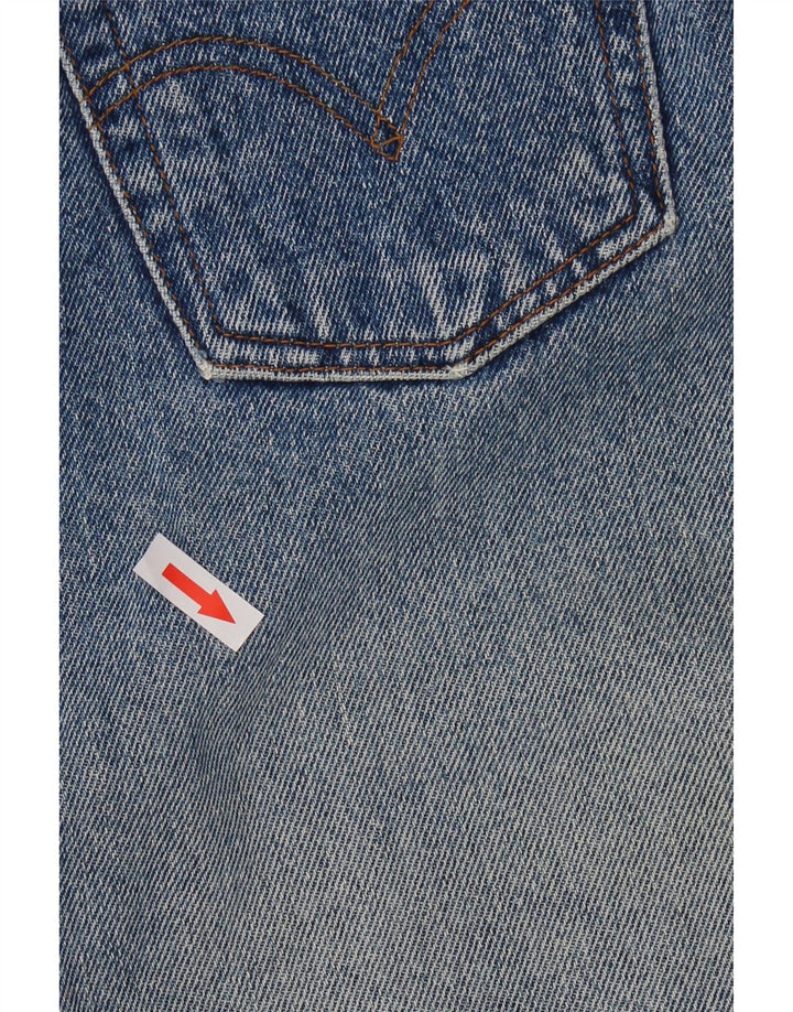 LEVI'S Dame Denim Nederdel W26 Lille Blå Bomuld