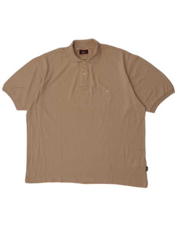 Rifle Mens Polo Shirt 2XL Beige