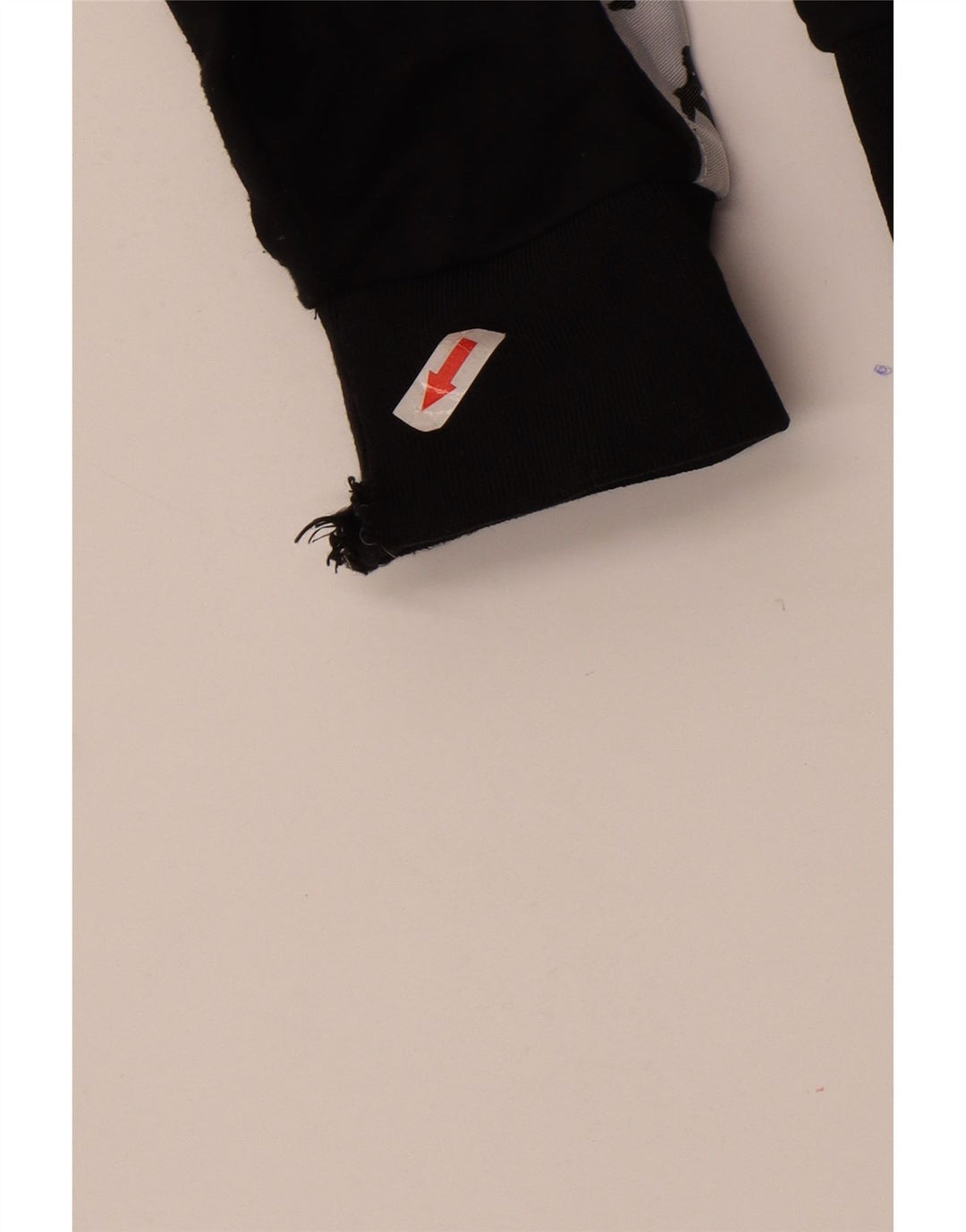 Kappa Herre grafisk træningsdragt Topjakke Stor Sort Colourblock Polyester