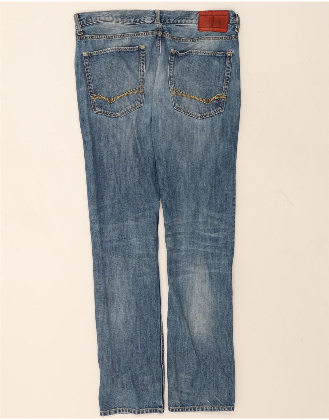 Tommy Hilfiger Straight Jeans til mænd W33 L32 Blå